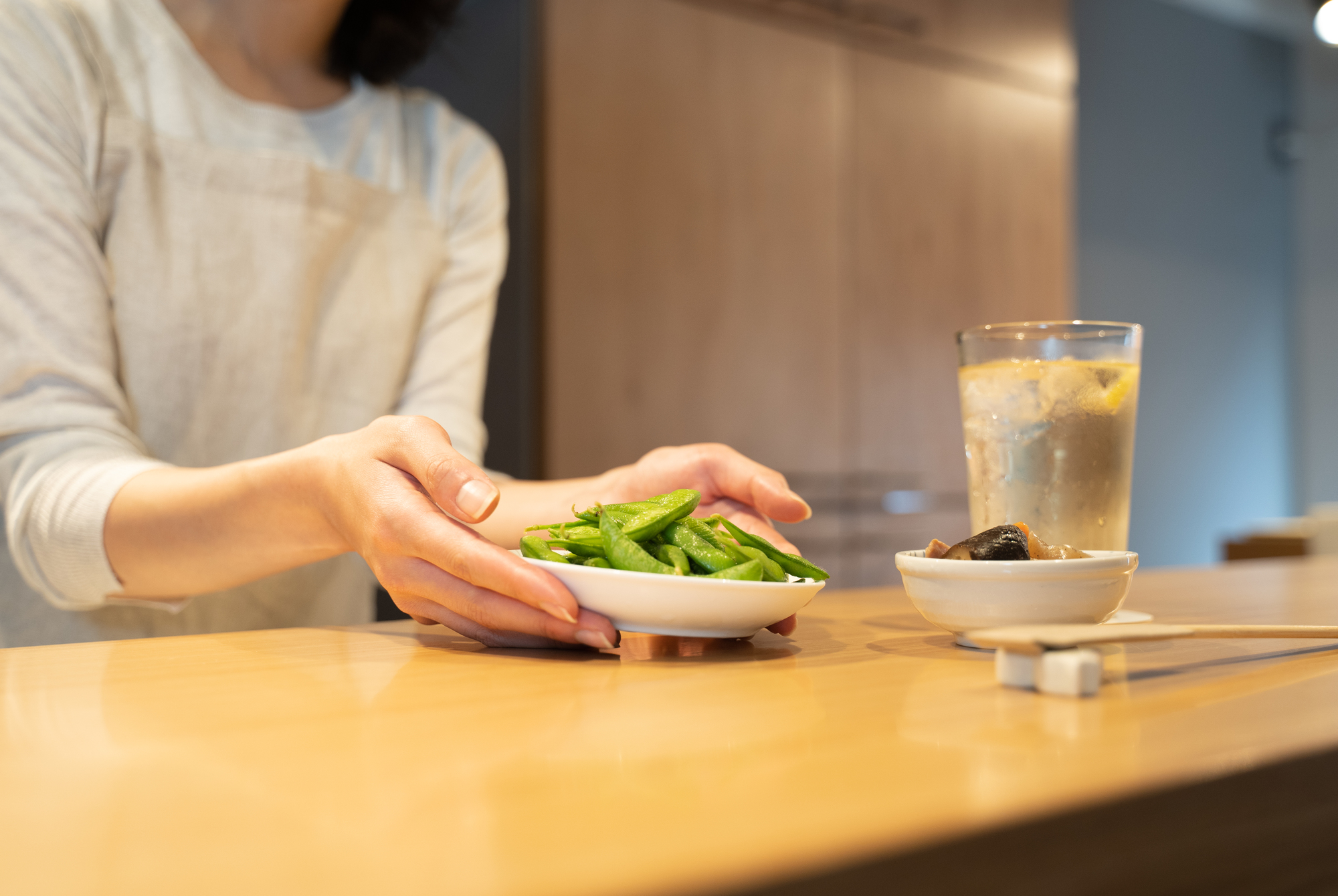 Platos Otoshi en un izakaya